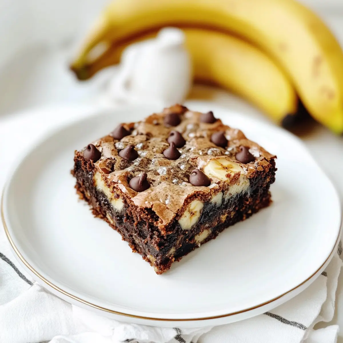 Chunky Monkey Brownies