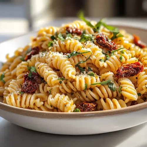 Sun-Dried Tomato Pasta Salad
