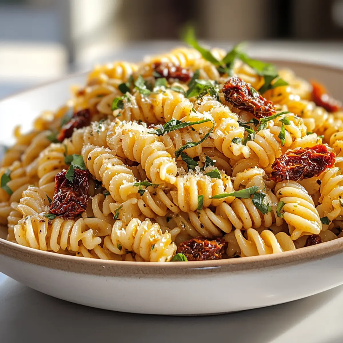 Sun-Dried Tomato Pasta Salad