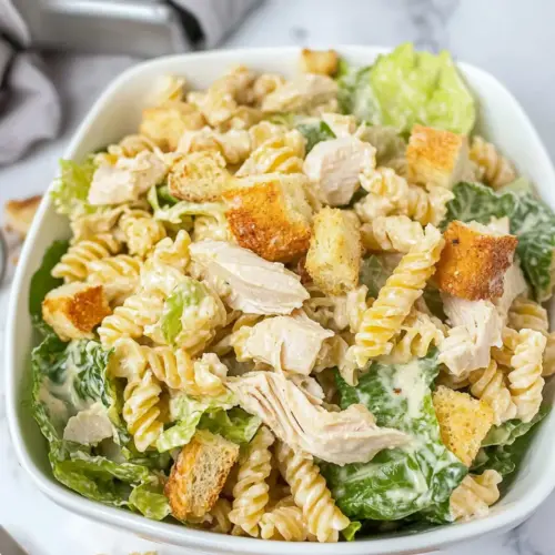 Chicken Caesar Pasta Salad Recipe
