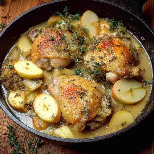 French Apple Cider Chicken