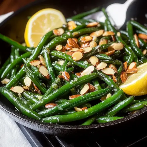 Green Bean Almondine