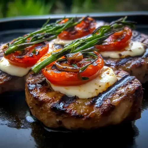 Grilled Italian Pork Chops