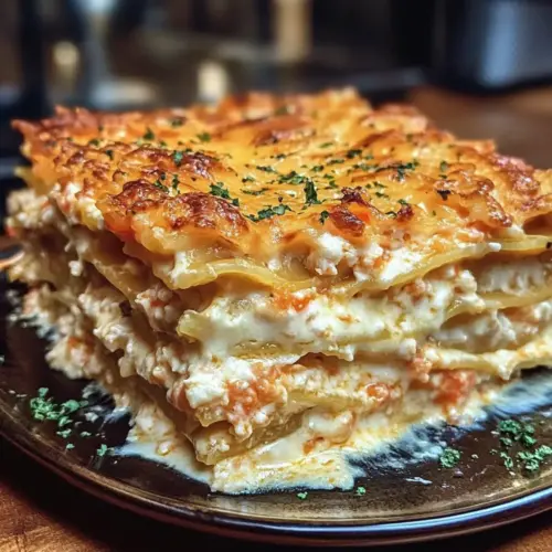 Creamy Shrimp Crab Lasagna Bliss
