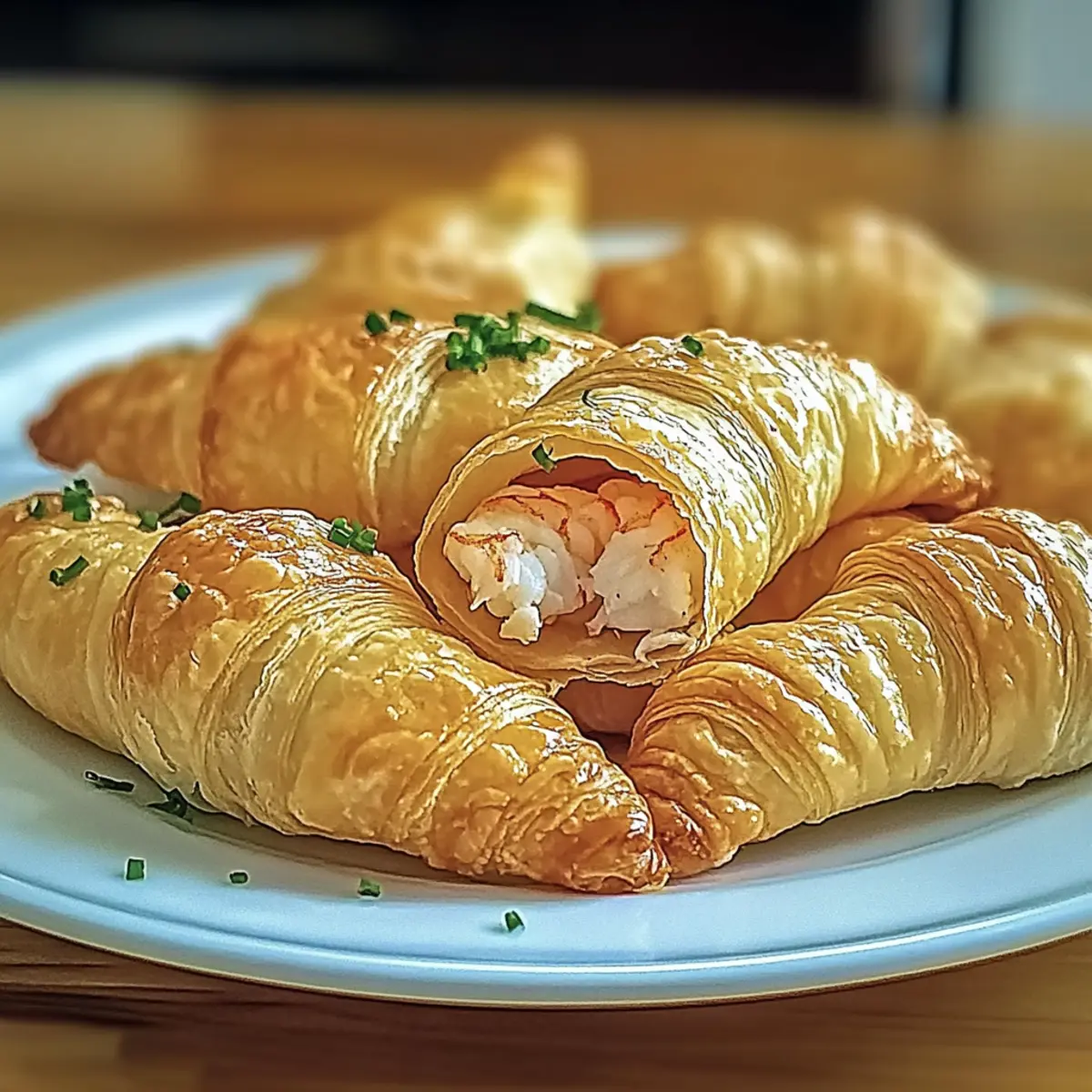Shrimp And Crab Stuffed Crescent Bombs