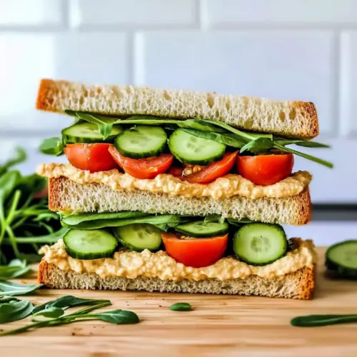 Mediterranean Veggie Sandwich