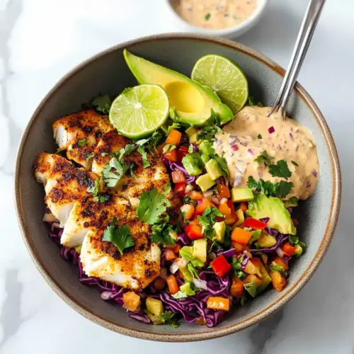 Baja Fish Taco Bowls