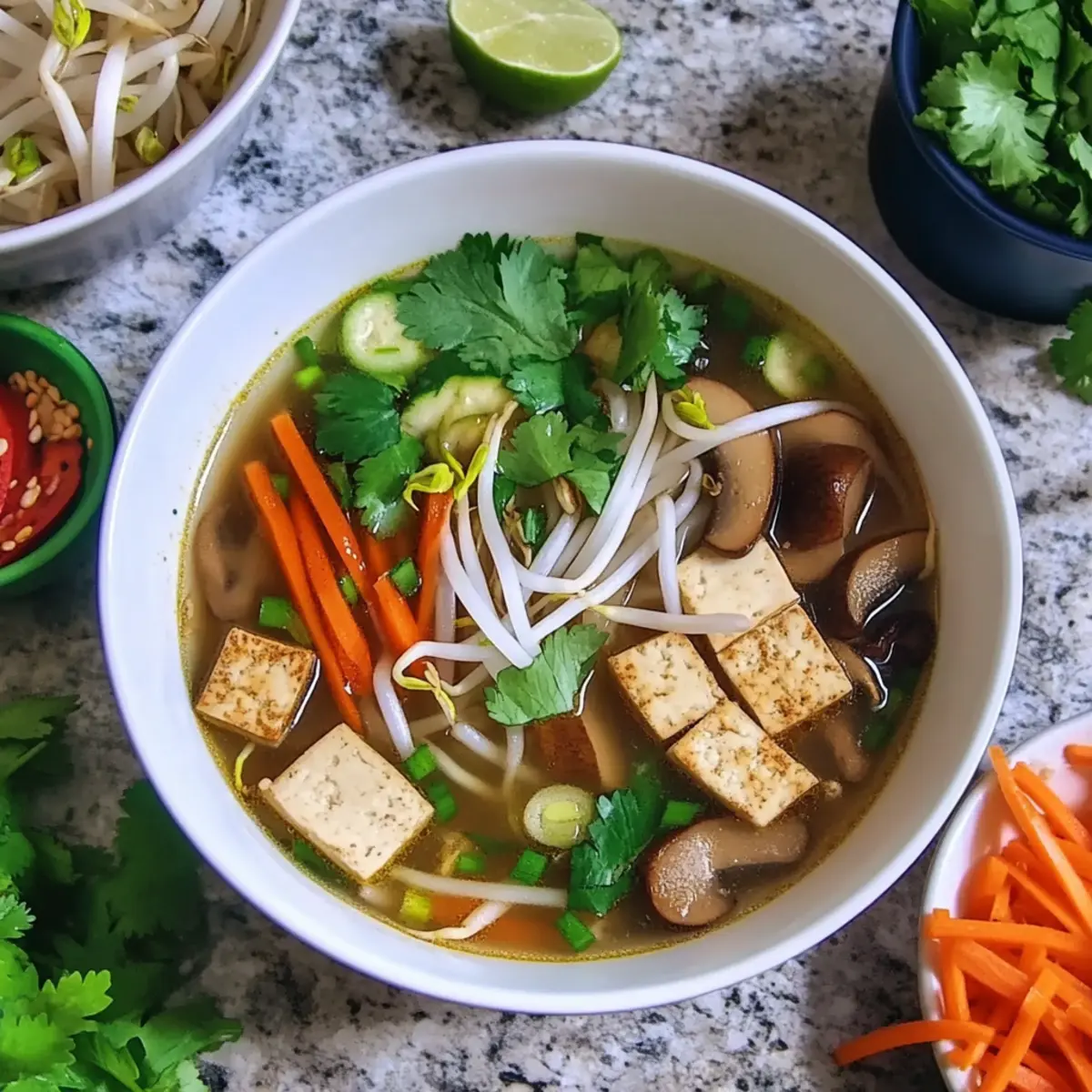 Vegan Pho With Tofu