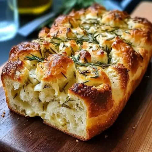 Rosemary Garlic Pull Apart Bread