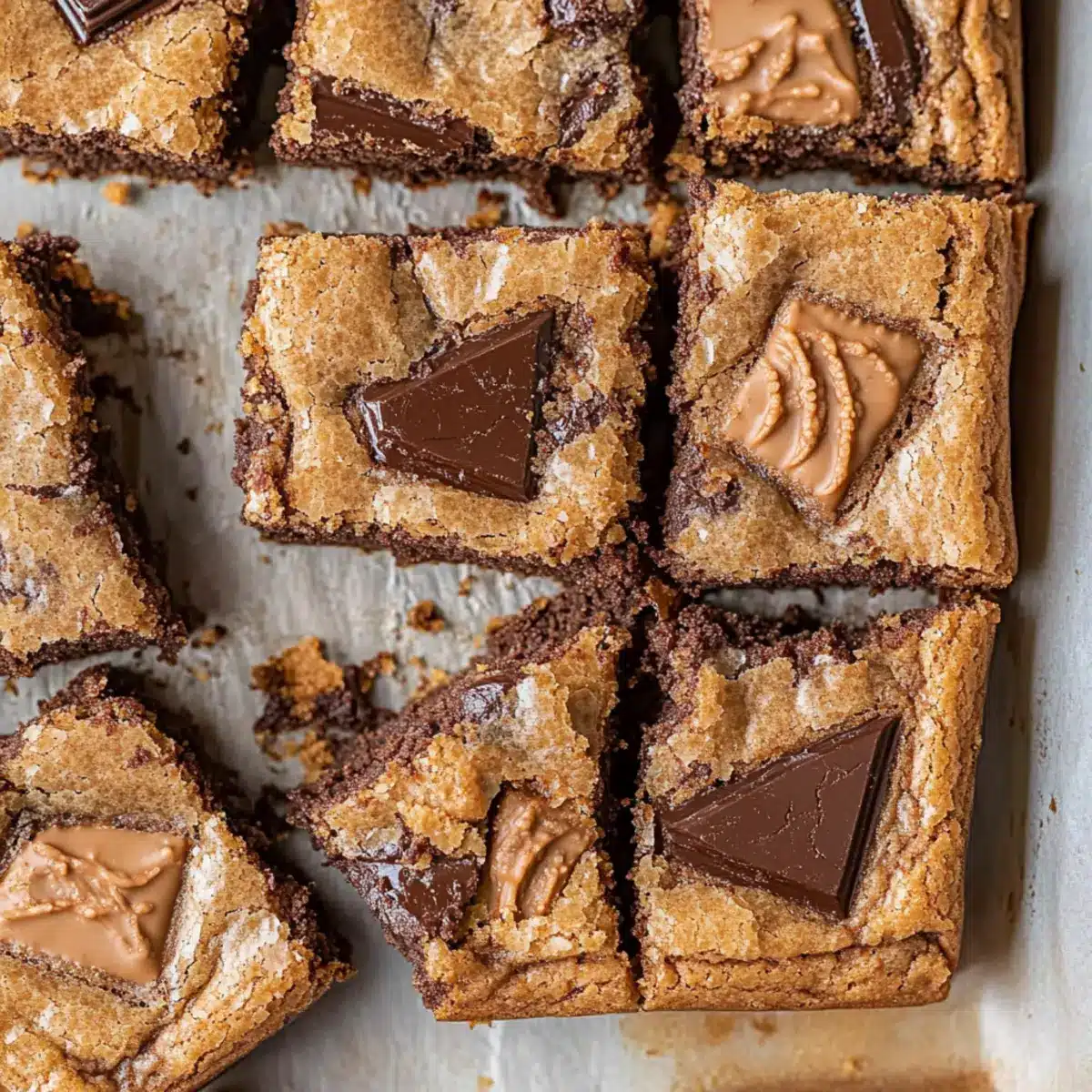 Brown Butter Biscoff Blondies