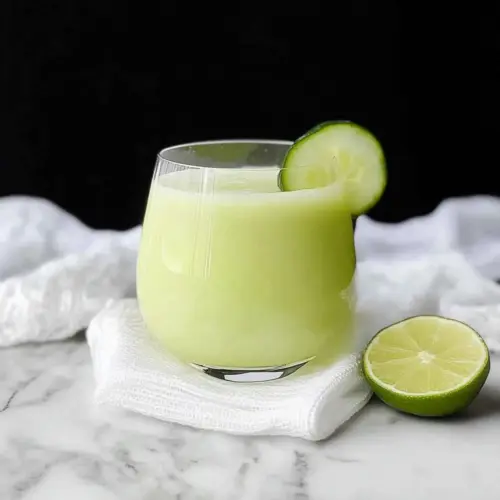 Refreshing Cucumber Lime Smoothie