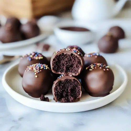 Chocolate Cake Balls