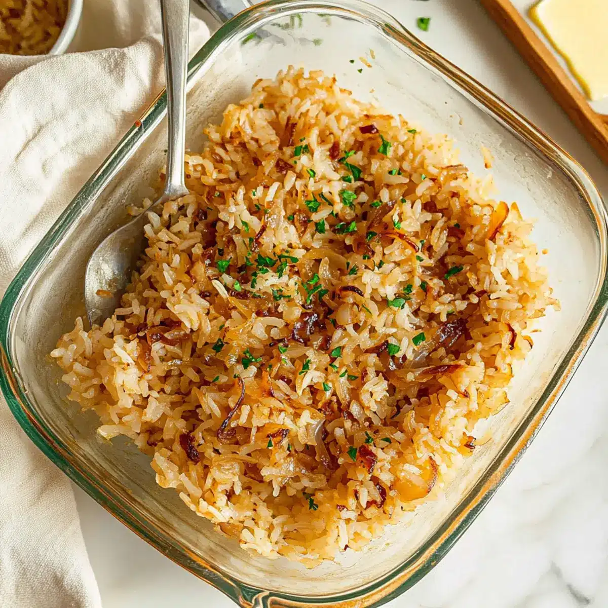 French Onion Rice
