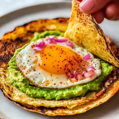 Crispy Feta Fried Eggs