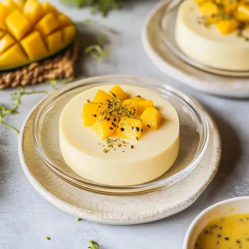 Mango Panna Cotta