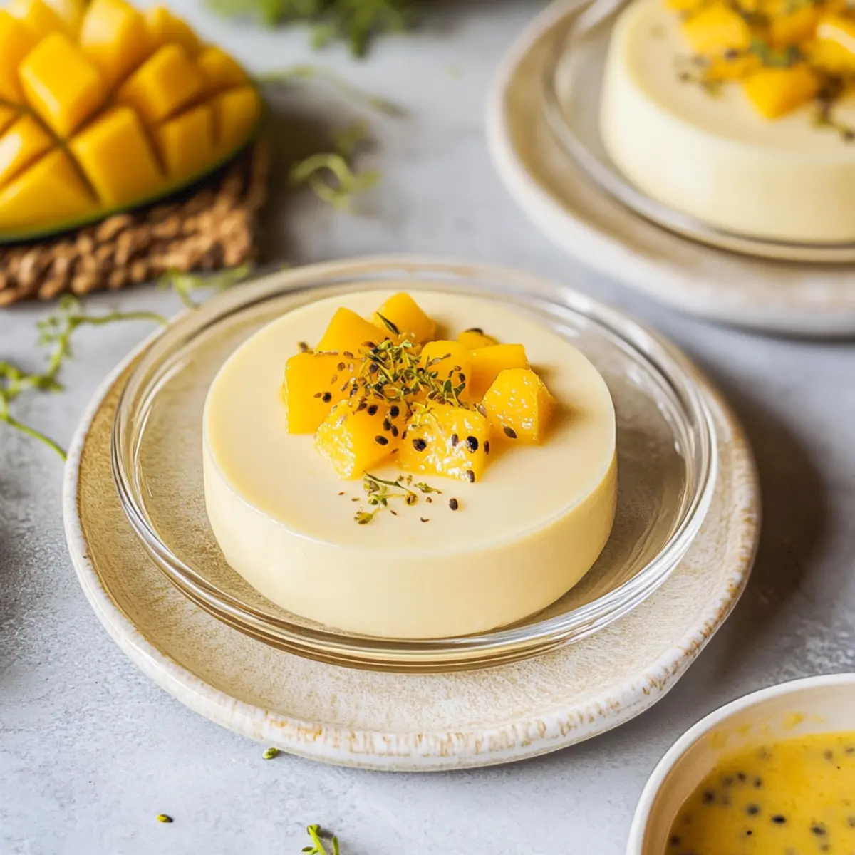 Mango Panna Cotta