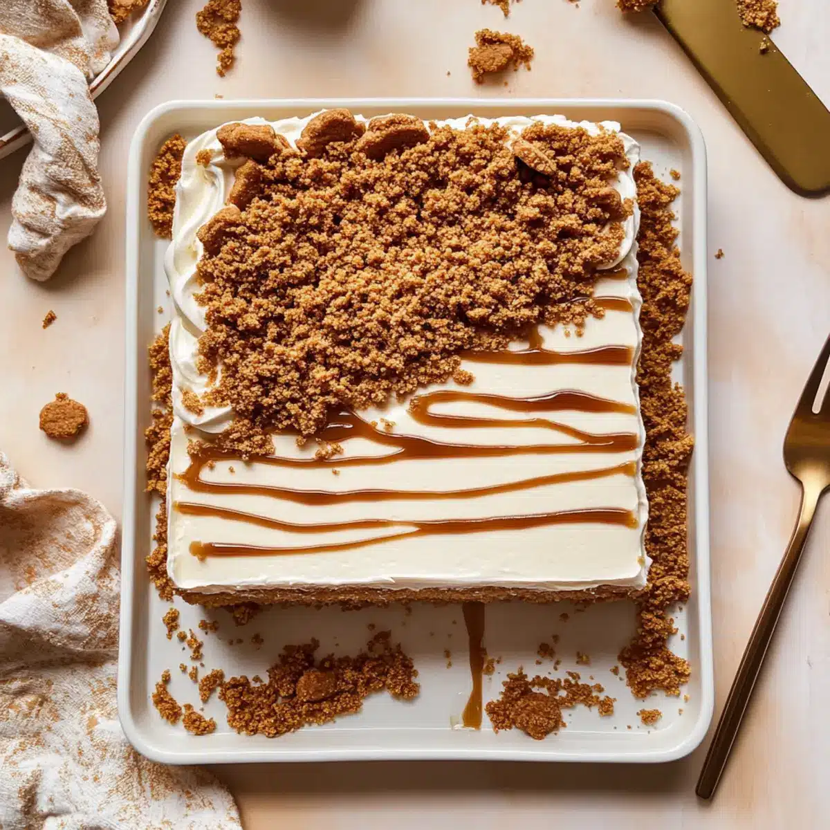 Biscoff Milk Cake