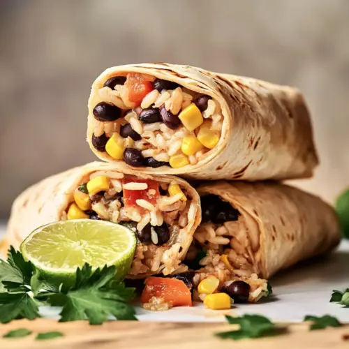 Crispy Vegetarian Burritos