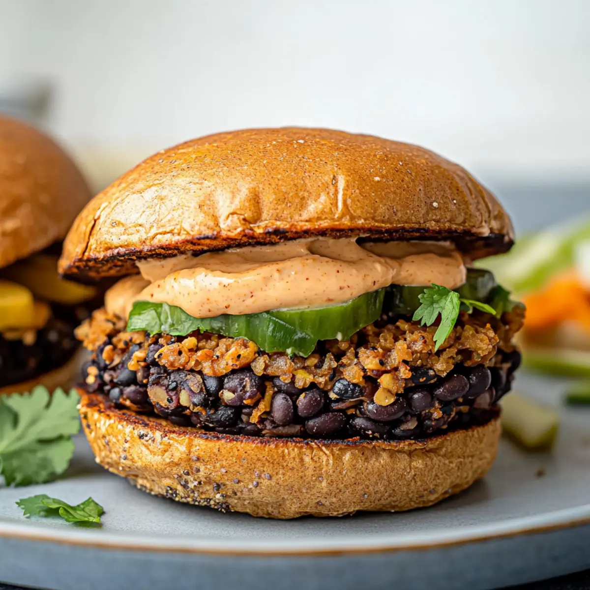Healthy Black Bean Burgers