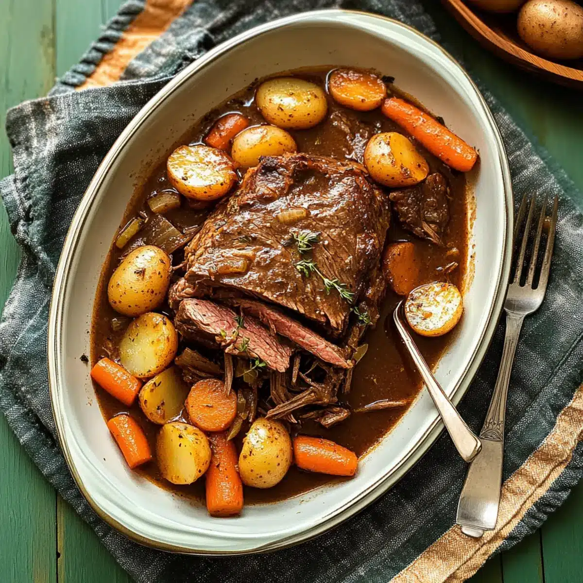 Easy Slow Cooker Pot Roast