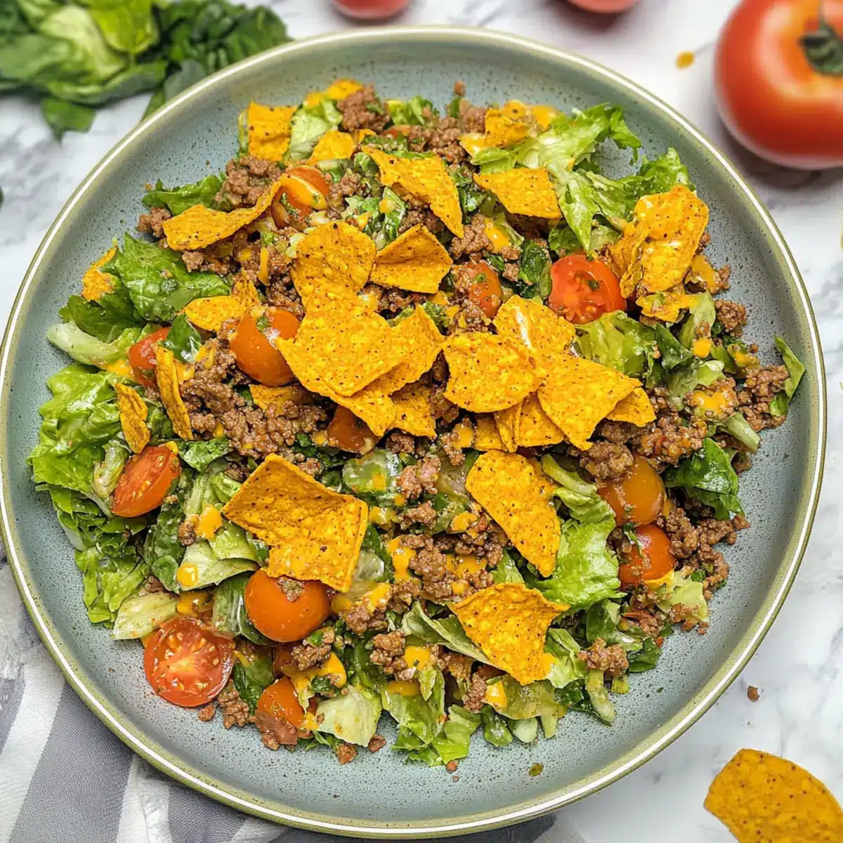 Easy Dorito Taco Salad
