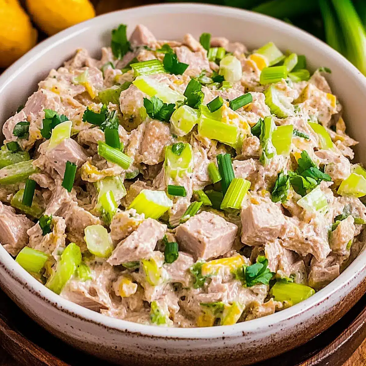 Pepperoncini Ranch Tuna Salad