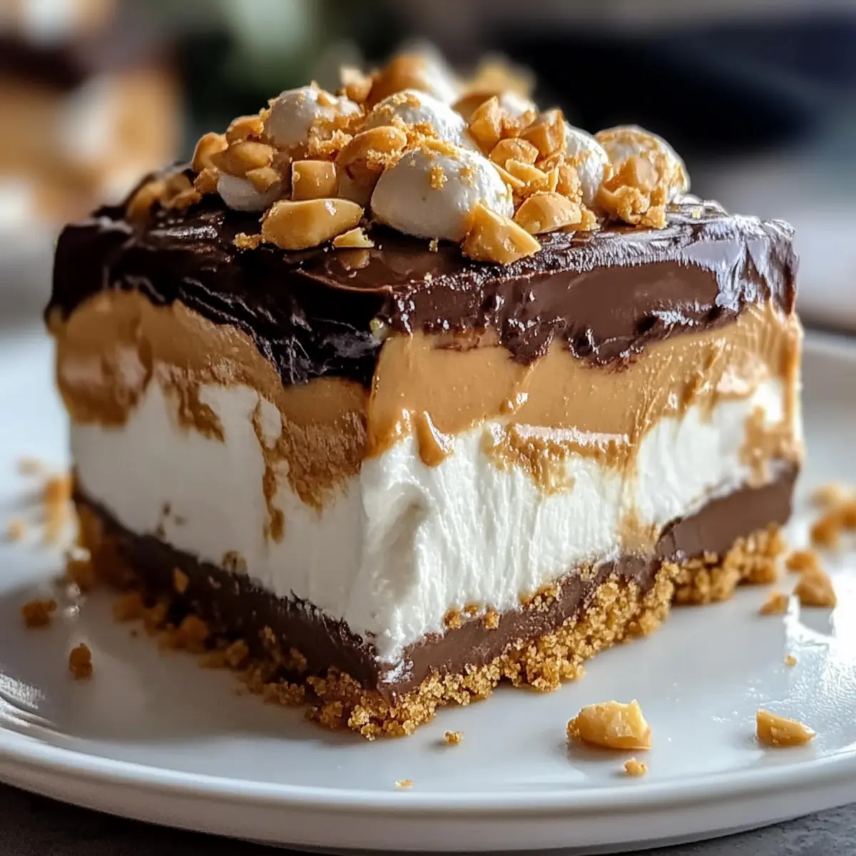 Peanut Butter Layered Delight