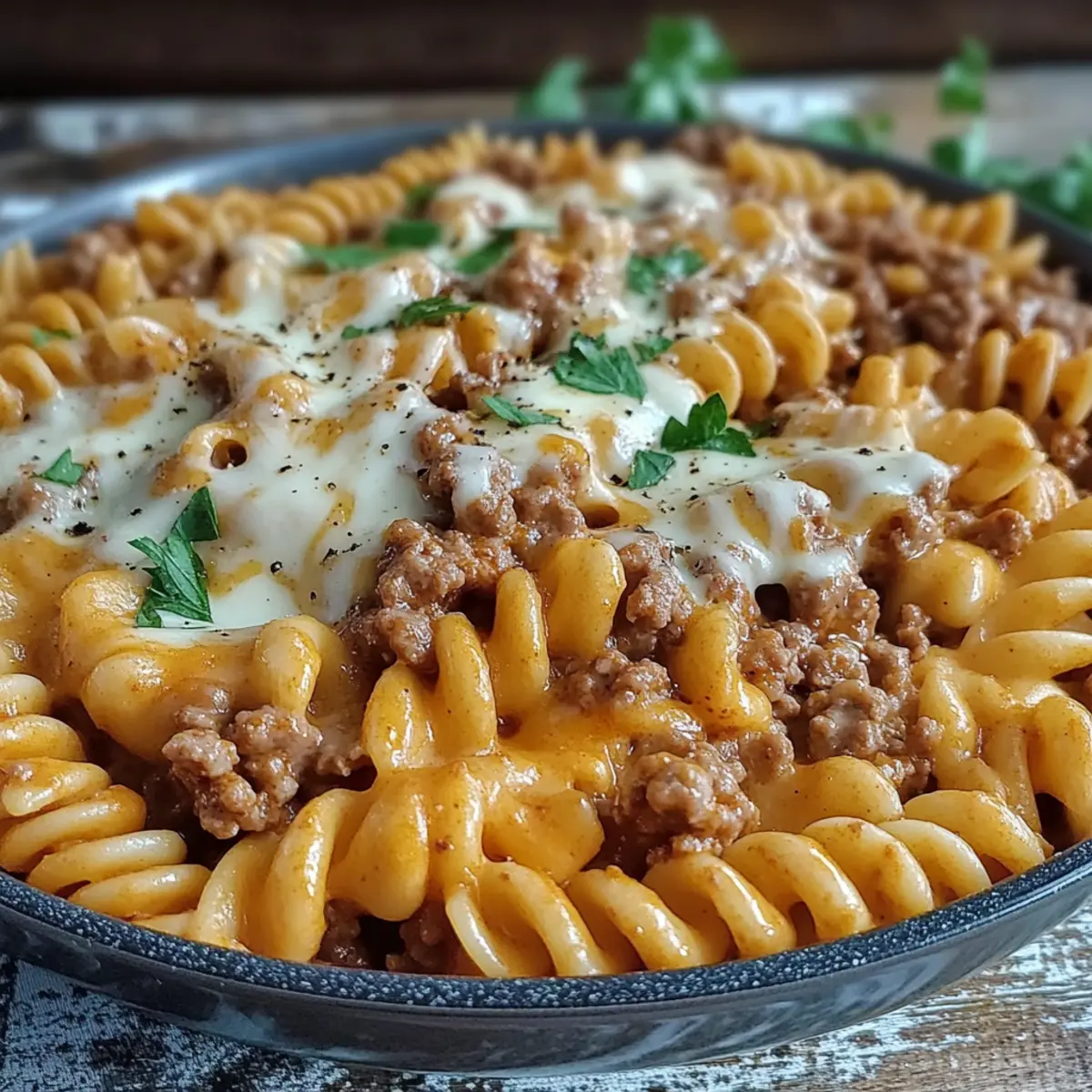 High-Protein Hamburger Helper