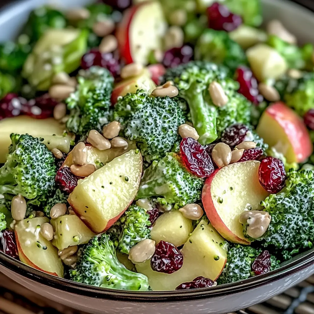 Honeycrisp Apple Broccoli Salad