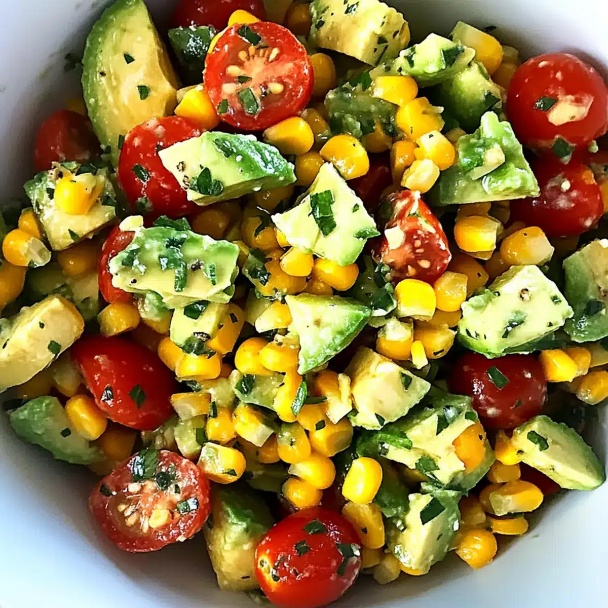 Corn Tomato Avocado Salad