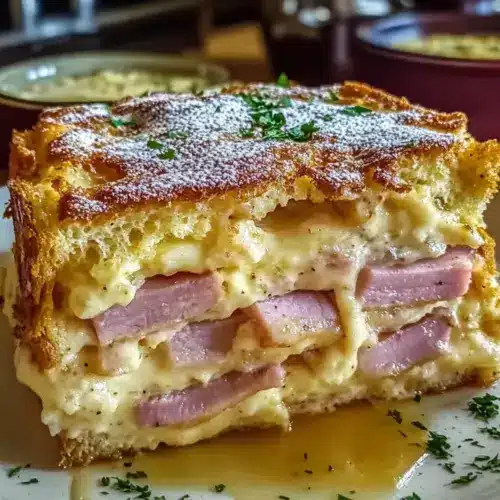 Monte Cristo Breakfast Casserole