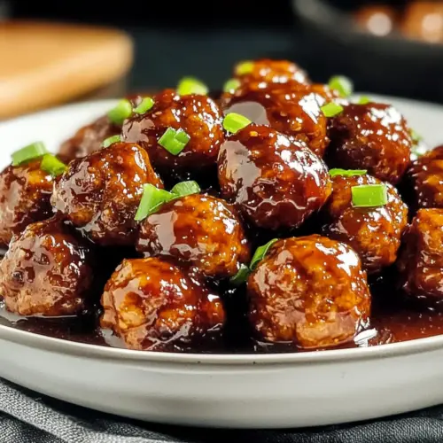 Honey Garlic Meatballs