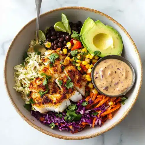 Baja Fish Taco Bowls