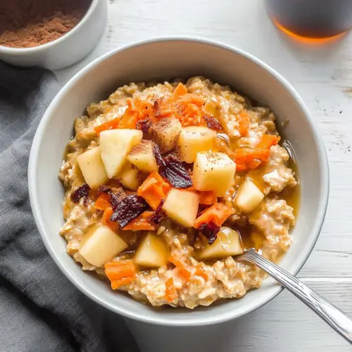 Apple Carrot Oatmeal