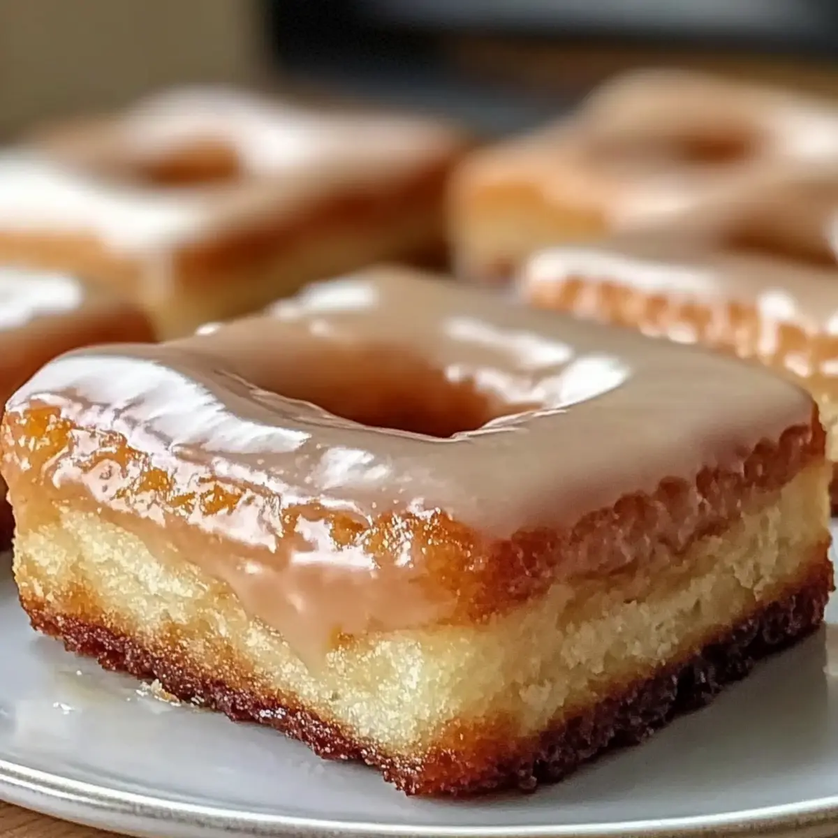 Maple Donut Bars