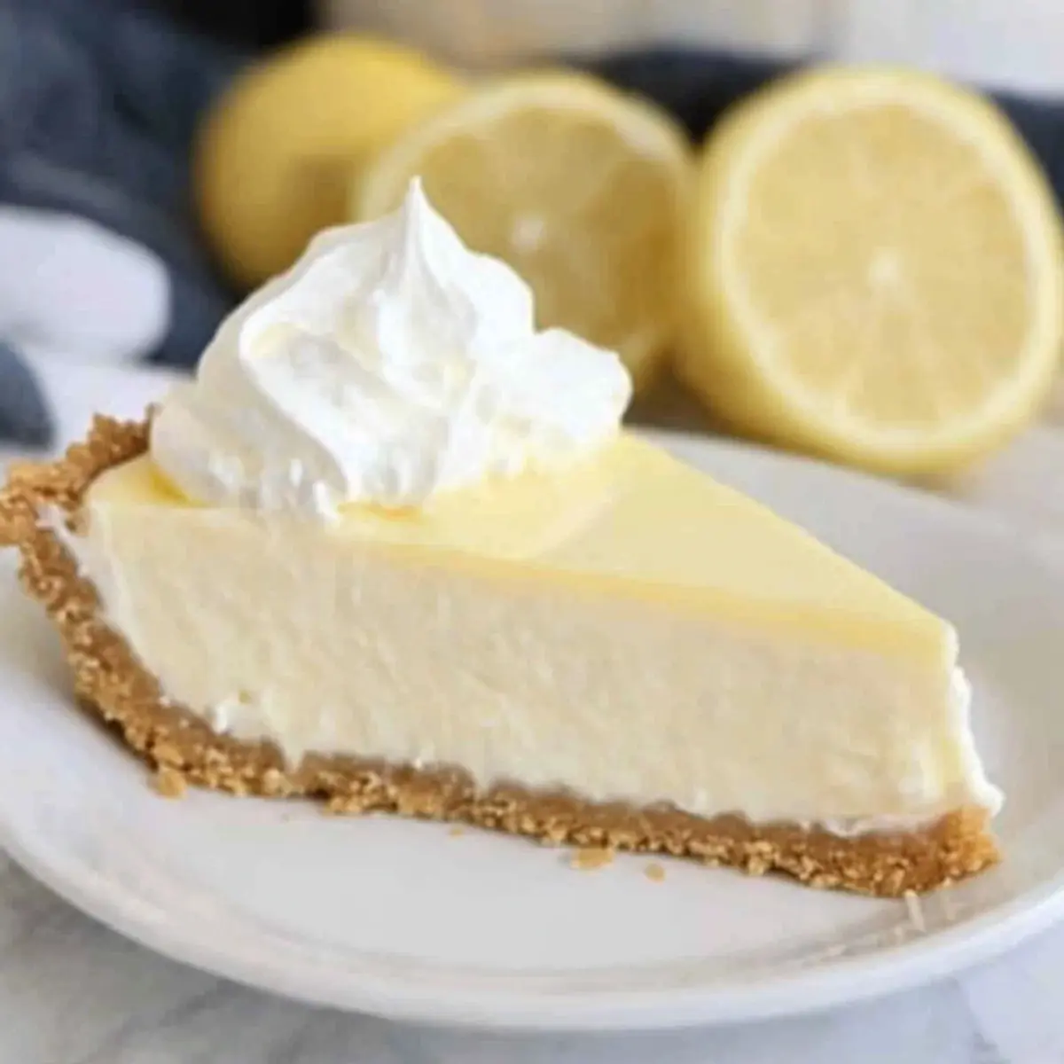 Creamy Lemon Jello Pie