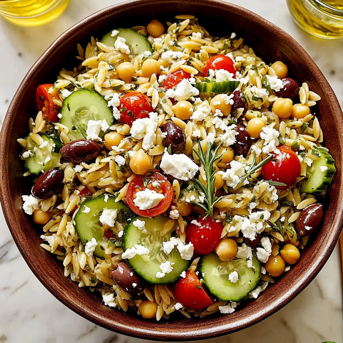 Greek Orzo Salad
