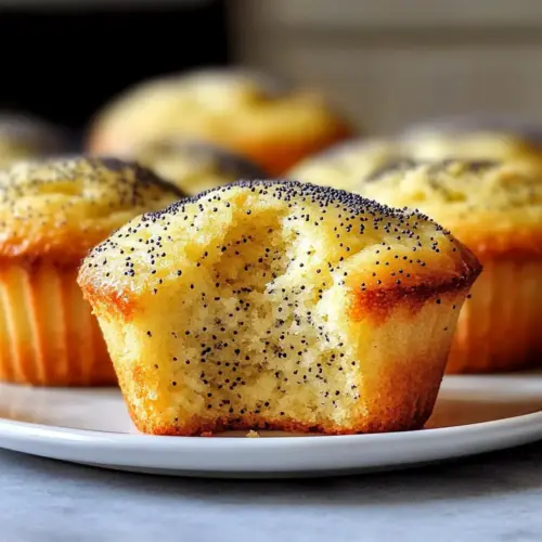 Lemon Poppy Seed Muffins