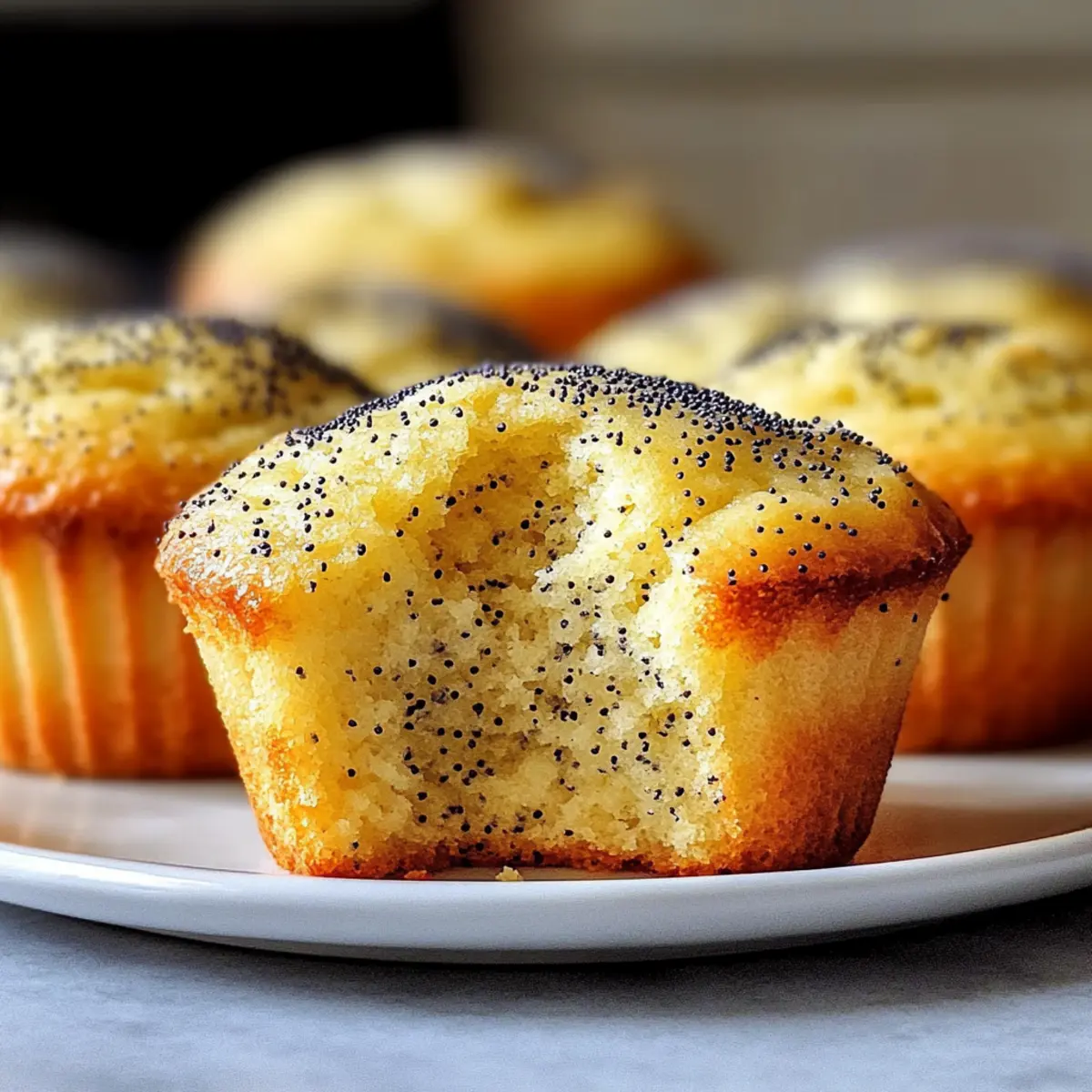 Lemon Poppy Seed Muffins