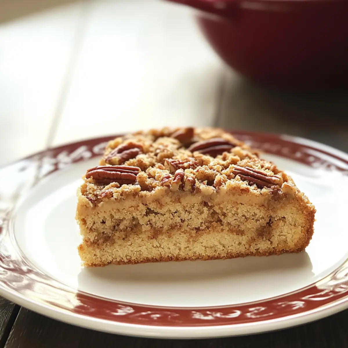 Brown Butter Pecan Coffee Cake