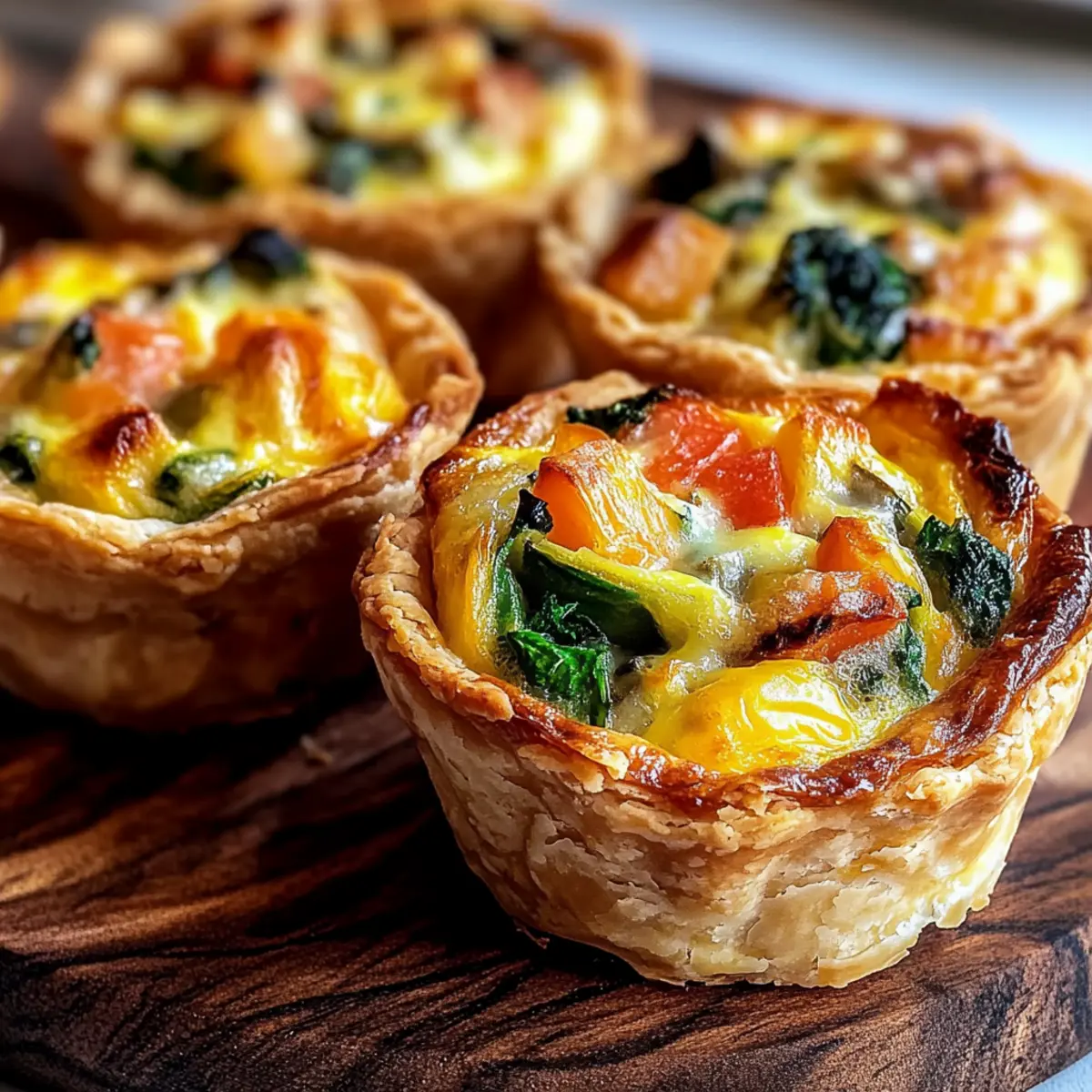 Mini Quiche Trio