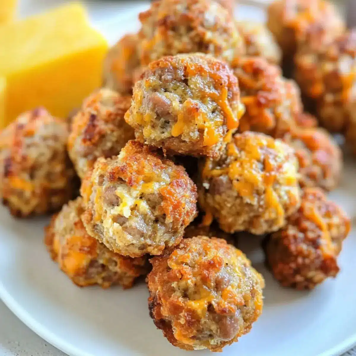 Bisquick Sausage Balls
