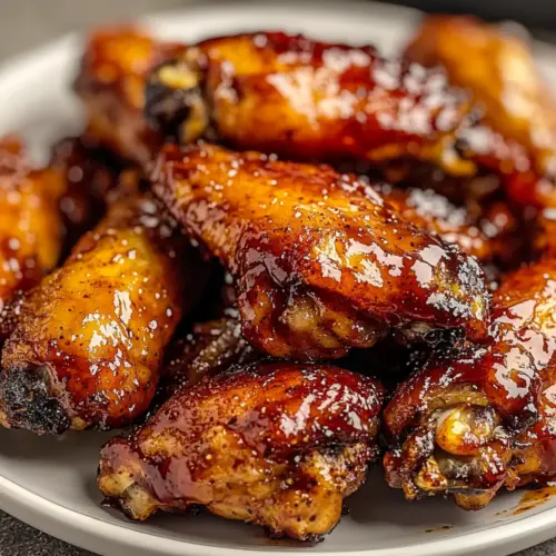 Air Fryer Honey BBQ Wings
