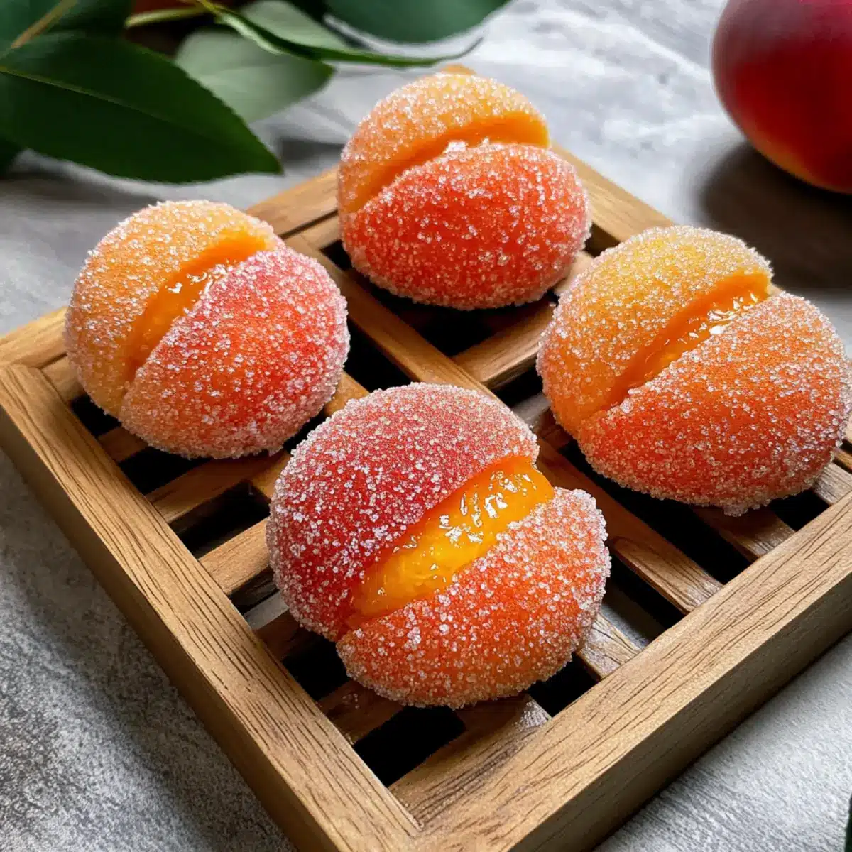 Italian Peach Cookies