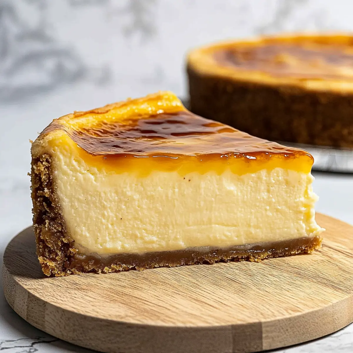 Crème Brûlée Cheesecake
