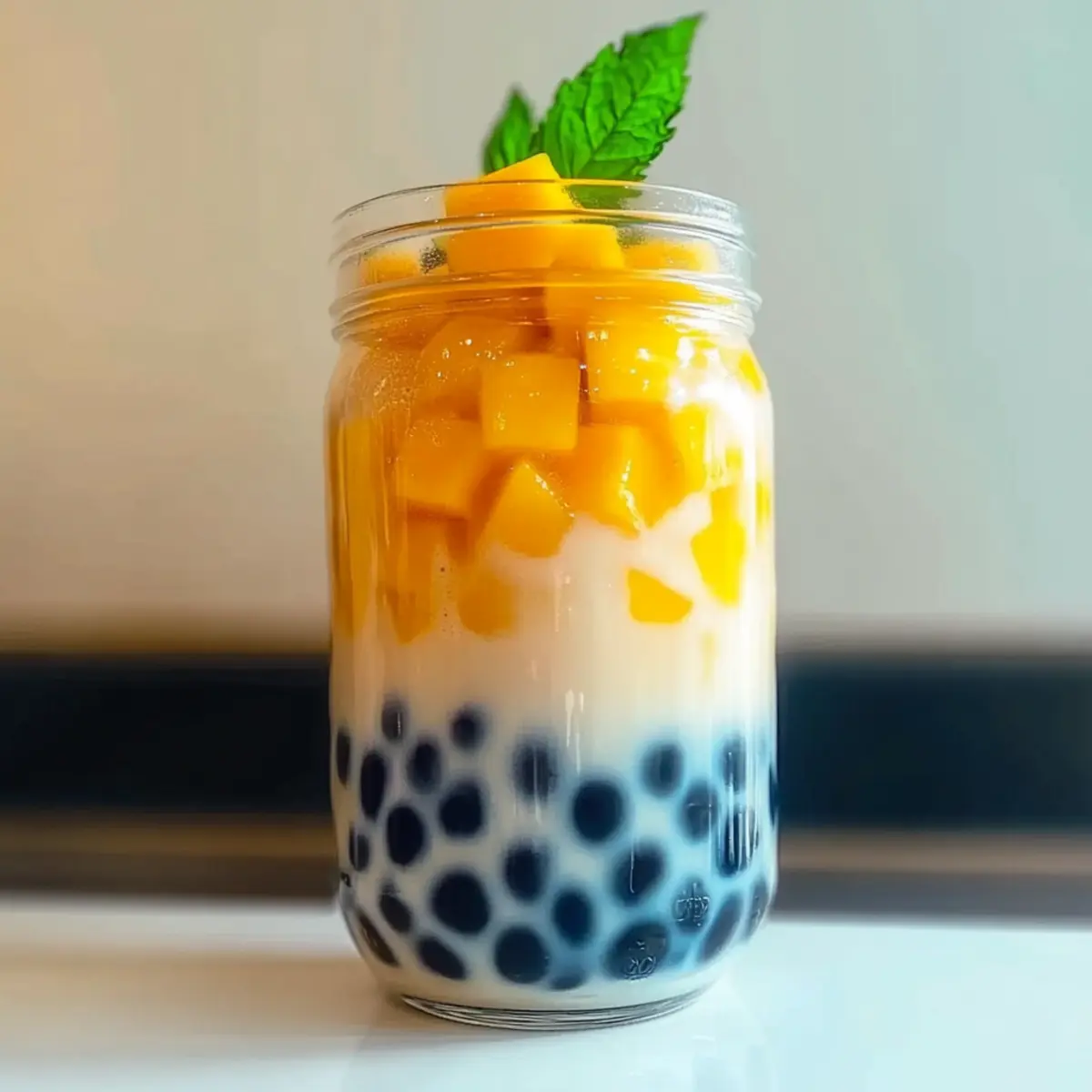 Mango Milk Tea Bliss