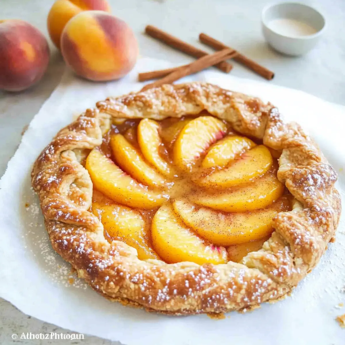 Peach Galette Recipe