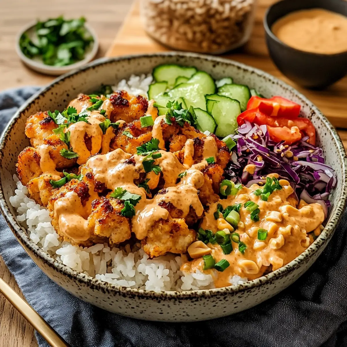Bang Bang Chicken Bowl
