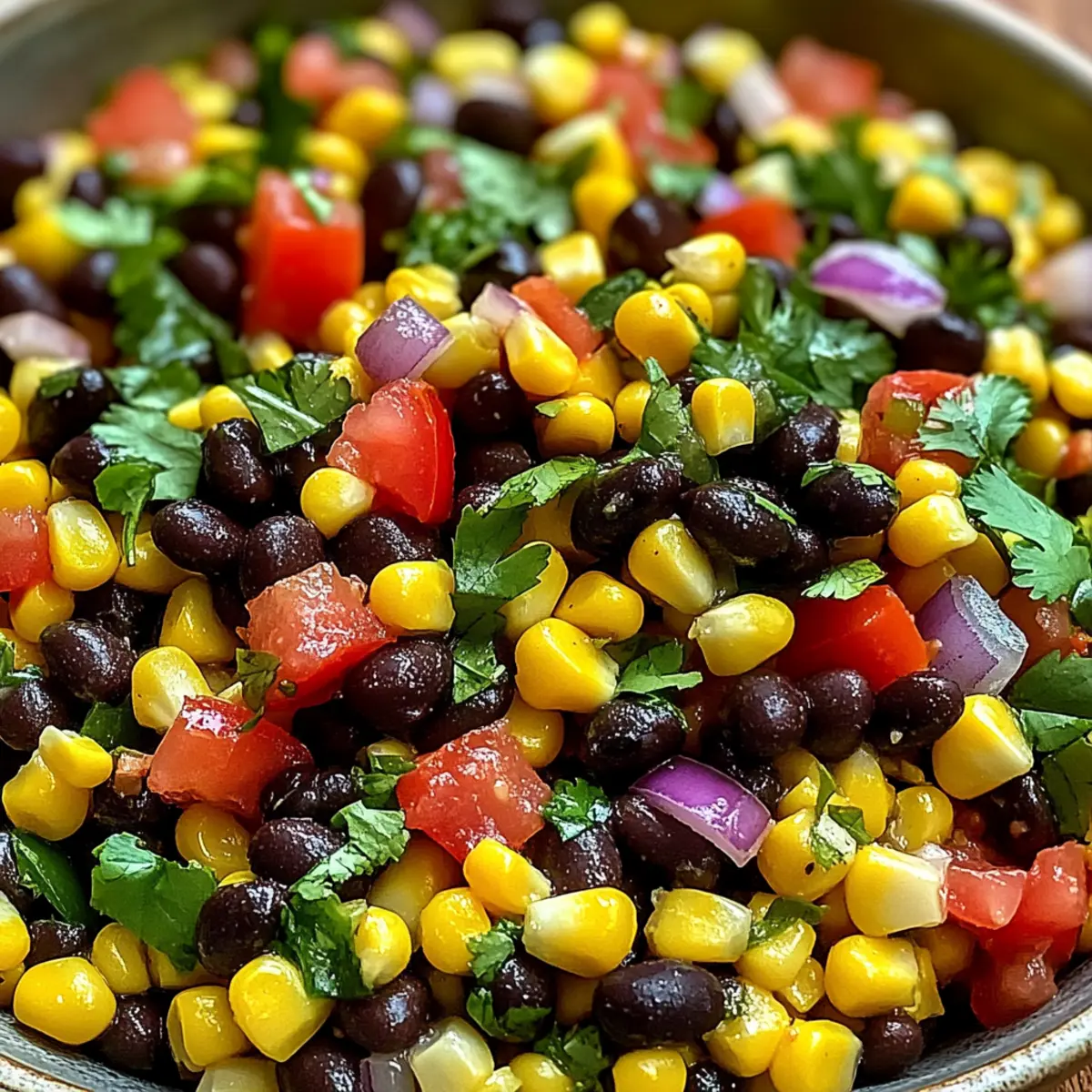 Black Bean Corn Salad with Lime