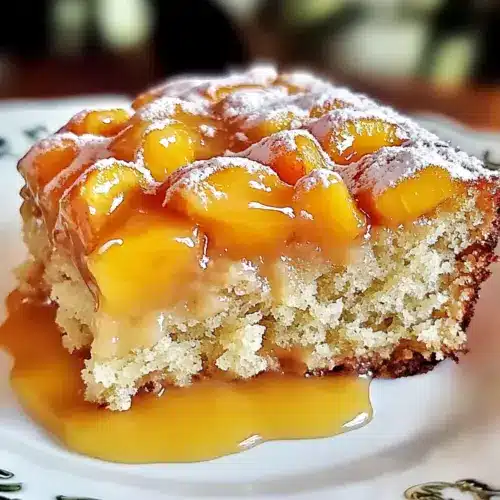 Irresistible Summer Peach Cake